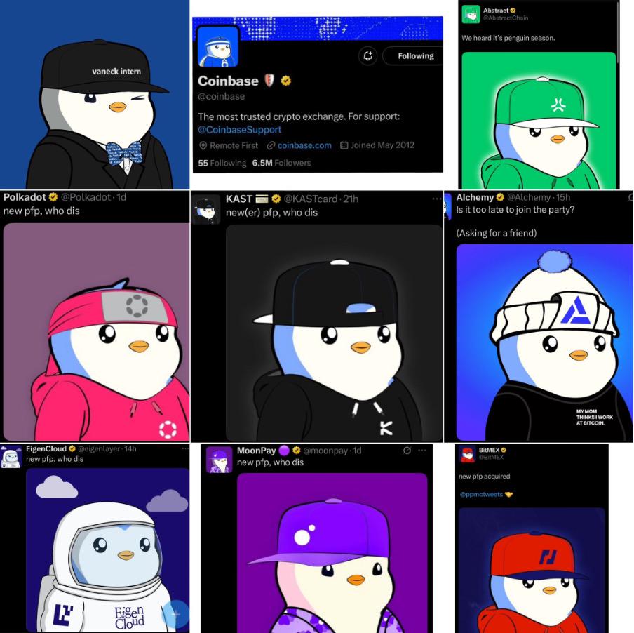 胖企鵝Pudgy Penguins洗版加密朋友圈：一場幣圈精英文化勝利| 動區動趨-最具影響力的區塊鏈新聞媒體