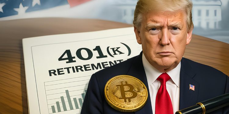 川普傳將開放 9 兆美元 401(k) 退休金投資加密貨幣，比特幣要飛了？