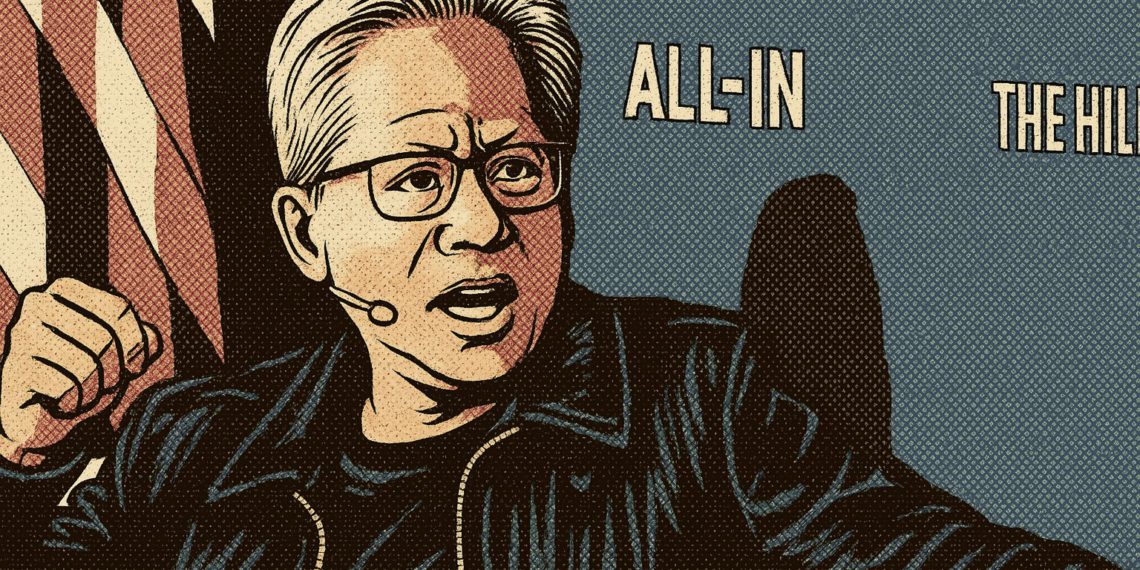 JensenHuang | 動區動趨-最具影響力的區塊鏈新聞媒體 黃仁勳:我們都認同「不用AI的人會被取代」、適當開放中國市場能讓美國更強