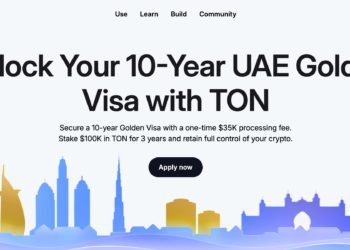 質押 TON 可獲阿聯酋十年黃金簽證！TON 超狂賦能：門檻、費用、申請流程一次看