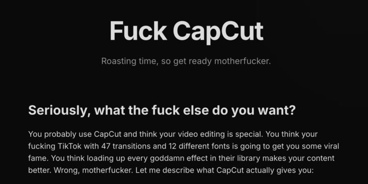 不爽CapCut霸王條款：可永久免費用客戶內容！開源版剪映「Opencut」在社群爆紅