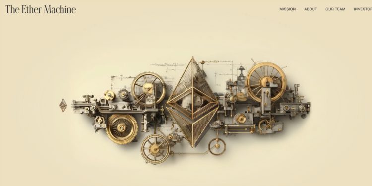 eth machine | 動區動趨-最具影響力的區塊鏈新聞媒體 Ether Machine 買入 1.5 萬枚 ETH:慶祝以太坊十歲生日,還有四億美元可以加倉