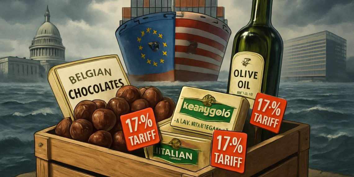 川普威脅歐盟：農產品與酒徵17%關稅！官員承認貿易談判「沒有突破」