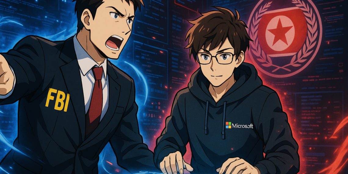 微軟聯手FBI打擊北韓駭客詐騙！凍結3,000個帳號，抓出美國「打工仔共犯」