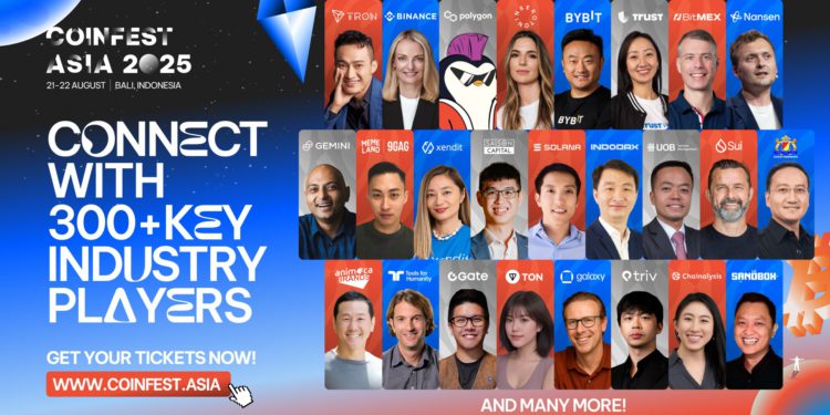 Coinfest Asia 2025 公布重量級講者陣容，於峇里島打造沉浸式Web3體驗