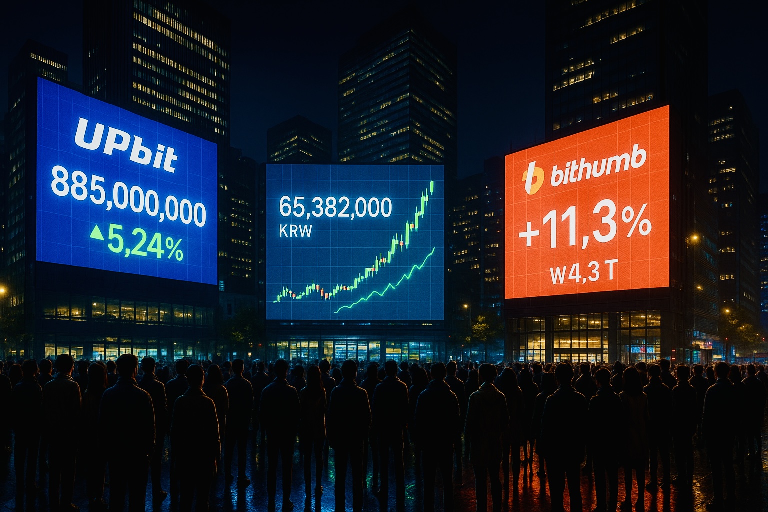 韓國加密市場量價爆衝！Upbit 交易量破 100 億美元，熱門代幣單日翻倍