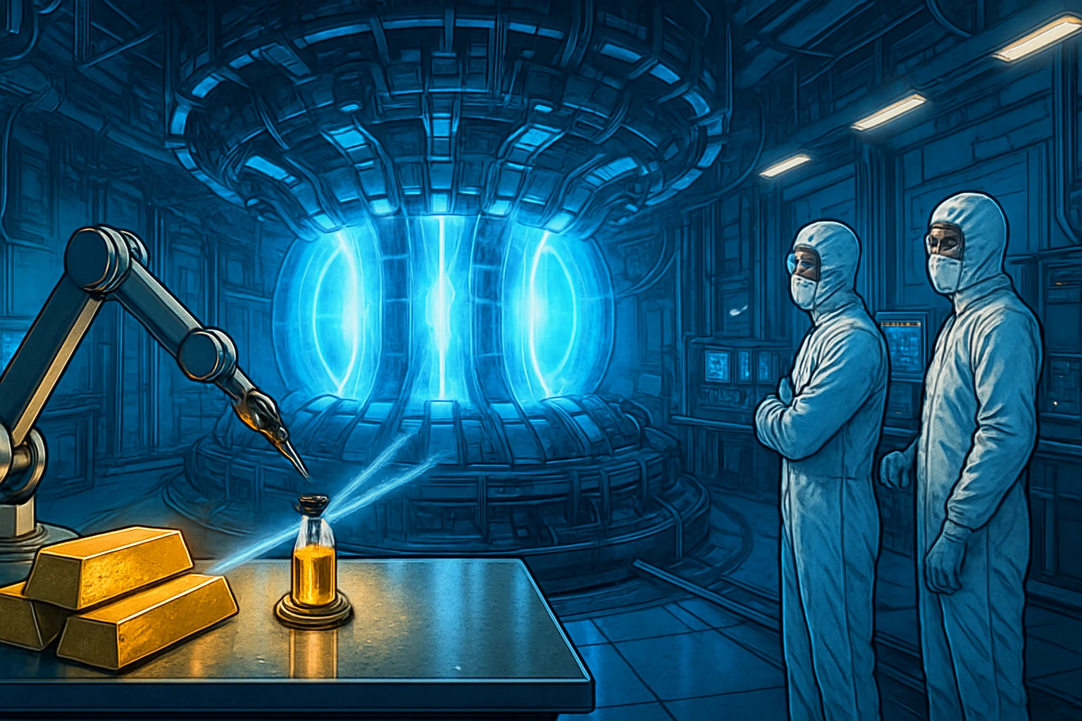 核融合新創公司發現「把汞變黃金」一邊發電煉金術，興奮之餘還沒證實