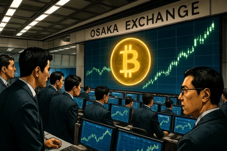 日本最大》大阪交易所擬推出加密貨幣衍生品，JPX同步考慮上線加密ETF