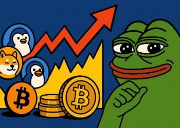 鯨鱼入市$PEPE周末飆升15%，比特幣價格新高引爆2大迷因幣預售熱潮