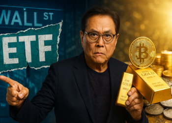 富爸爸警示「ETF 只是壁紙騙局」：擁有實體黃金、白銀與比特幣，才是亂世致富真理