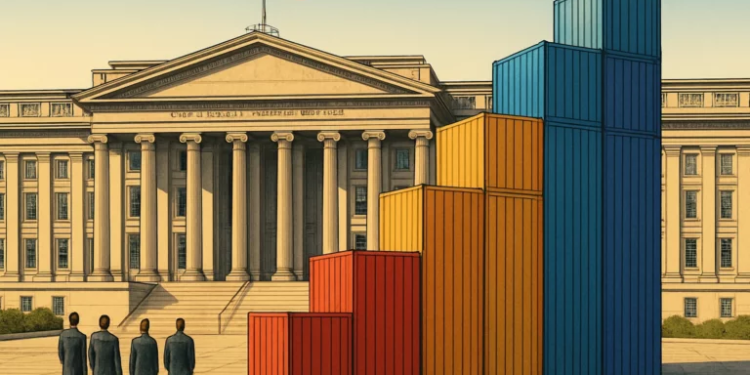 川普關稅大賺？美國上半年關稅收益飆872億美元，6月暴衝4倍、全年上看3,000億