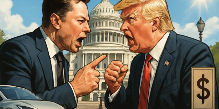 特斯拉急跌5%！川普「大而美法案」獲參議院通過，馬斯克再罵：助長總統濫權