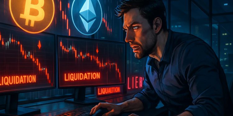 內幕巨鯨qwatio高槓桿已虧掉1400萬鎂，不服再補BTC、ETH空單