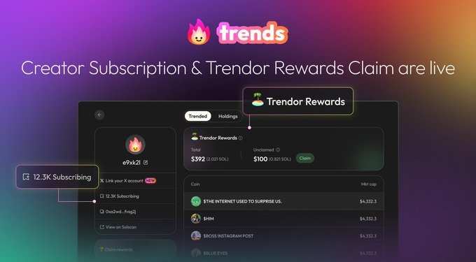 AI時代的Web3風口？STEPN高管離職創辦「社交協議Trends」：融合資訊與代幣經濟