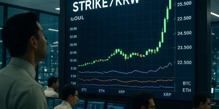 $STRIKE 登上Upbit交易榜首，「泡菜溢價」最愛衝新上架代幣