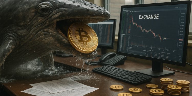 whale | 動區動趨-最具影響力的區塊鏈新聞媒體 「8萬枚比特幣巨鯨」真在賣了?疑轉16.7億鎂BTC到交易所、轉回數億U