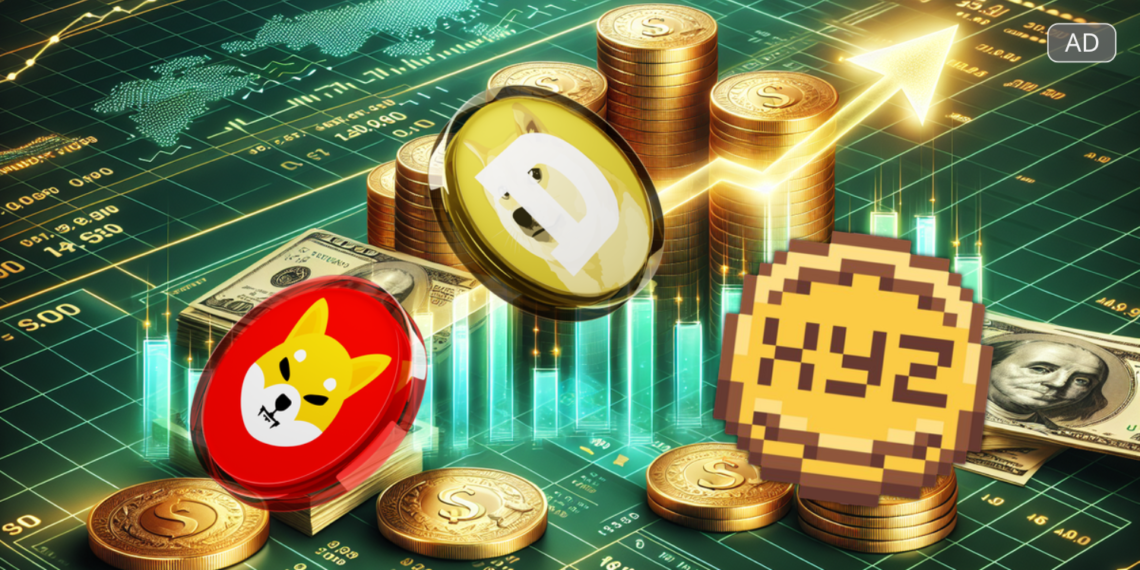 迷因幣新秀 XYZVerse 對決王者狗狗幣、柴犬幣，誰更具下波牛市成長潛力？