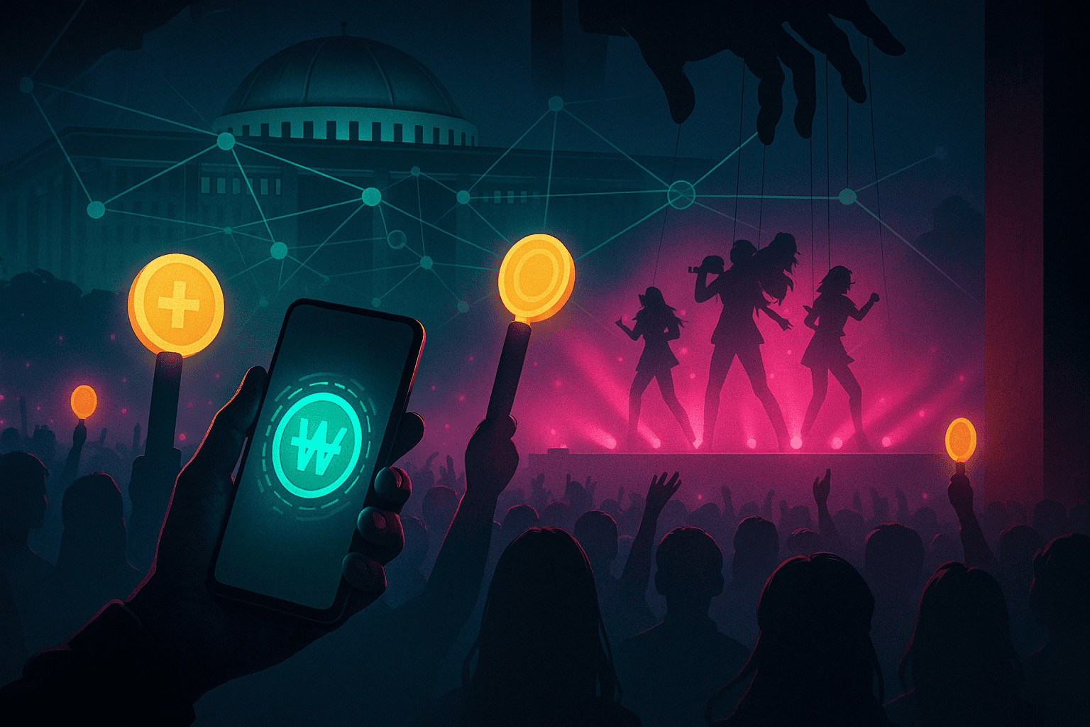 韓國推動穩定幣政策背後真相？K-Pop成為權力應用場景