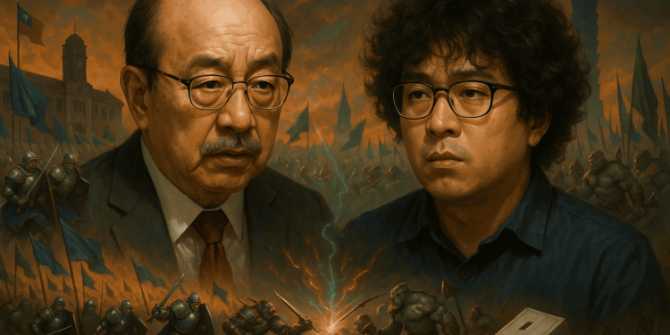 童年經典魔獸3信長「藍綠大戰」更新大罷免版本，新增柯建銘、沈伯洋玩家暴動：三黨都酸