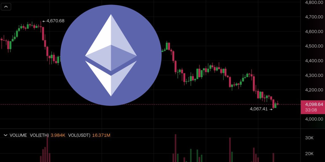 以太坊打響 4000 美元守衛戰！92 萬枚 ETH 排隊解質押創歷史最高紀錄