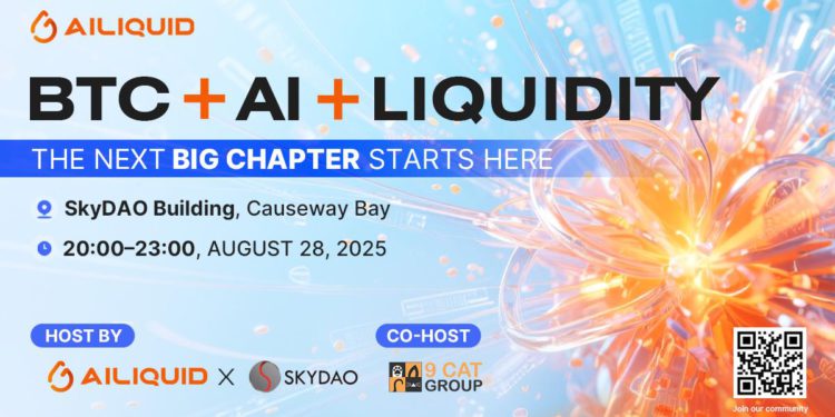 SkyDAO 共創嘉年華盛大開幕：AILiquid 將 BTC+AI 敘事帶到香港