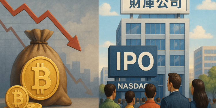 囤幣溢價走低，比特幣「儲備公司」被美股 IPO 搶走了風頭