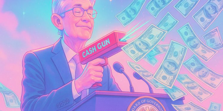 cash | 動區動趨-最具影響力的區塊鏈新聞媒體 鮑爾助攻加密市場!相關概念股全線上飆:為何資金產生共振效應?