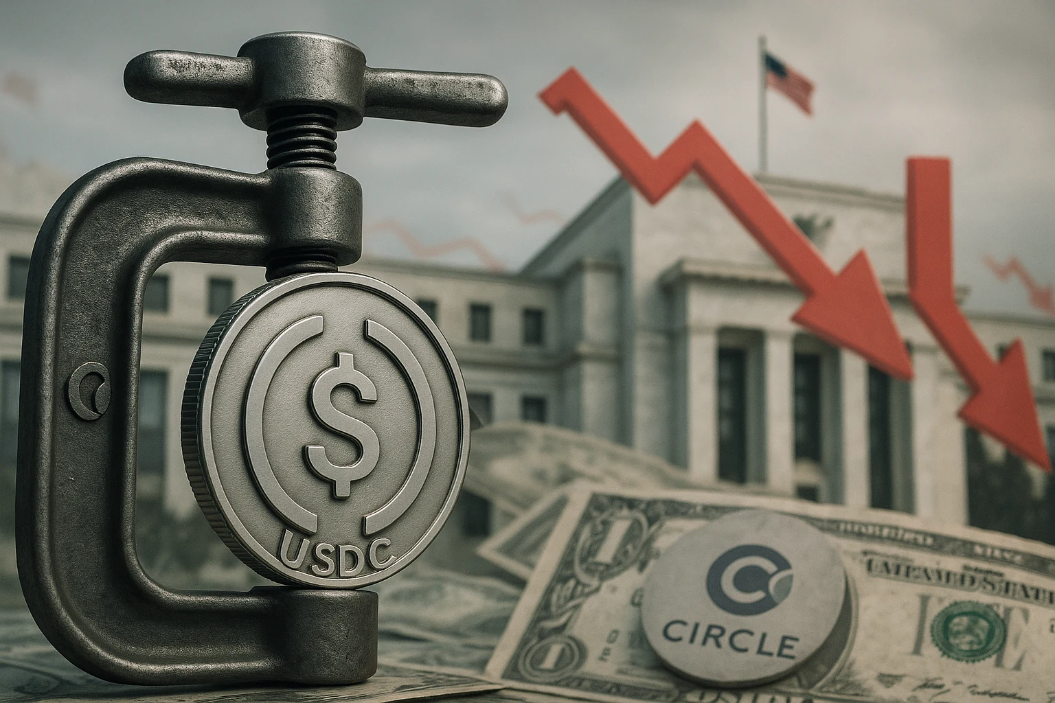 Circle 的降息困境：聯準會打壓利潤空間