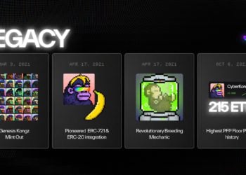 藍籌 NFT CyberKongz 推出 $KONG 新代幣取代 $BANANA，將空投 2% 給以太坊社群