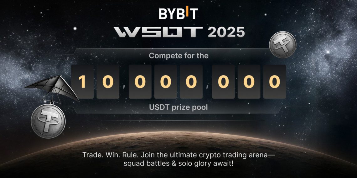 Bybit WSOT 2025 改寫歷史，重塑未來：1000 萬 USDT 獎金池、零門檻參賽