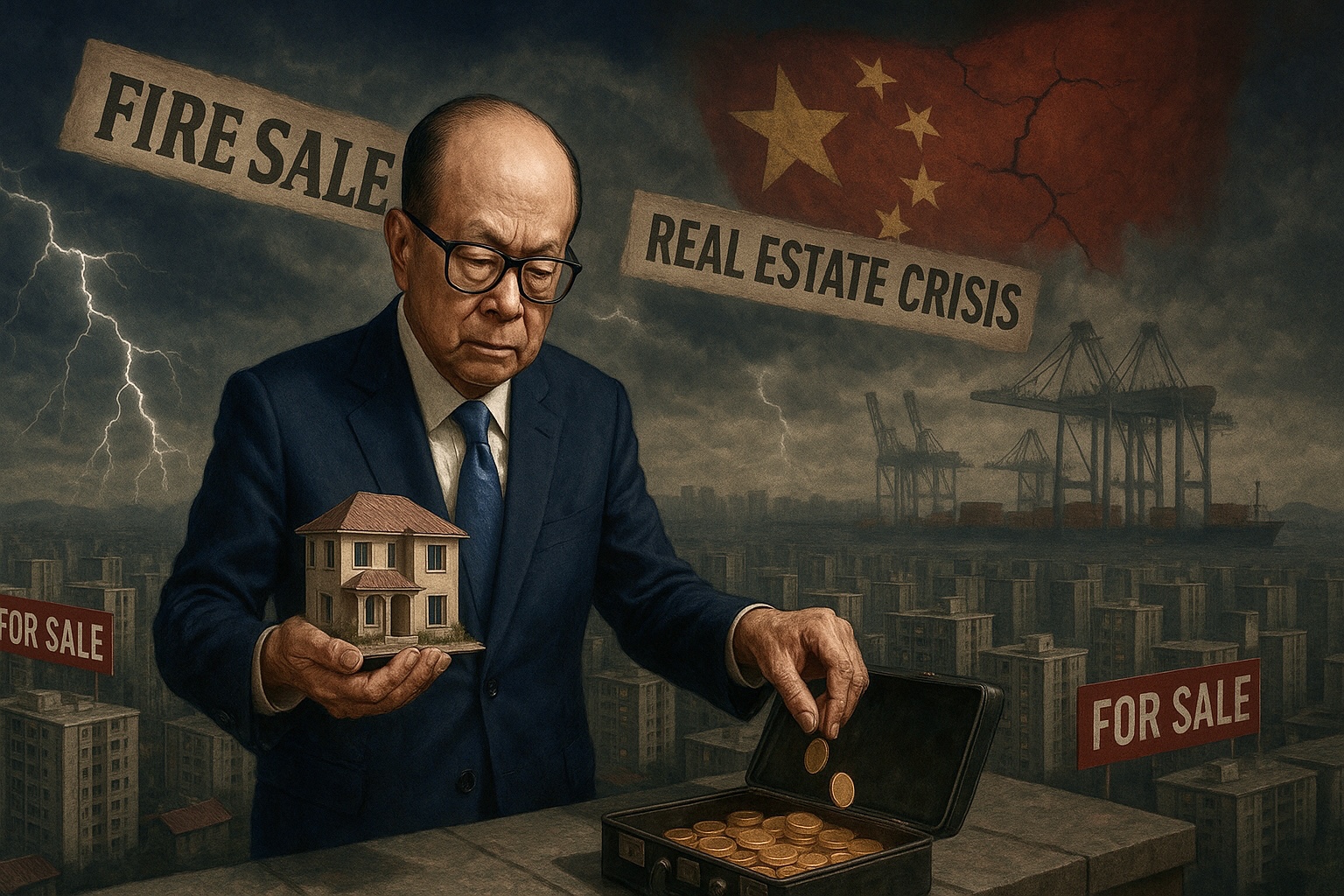 李嘉誠低價甩賣大灣區400套房產，「不賺最後一個銅板」的李超人預見了什麼？