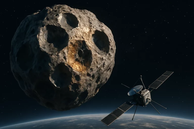 宇宙金礦》NASA探測器預計2029抵達「小行星16 Psyche」，網評：運回黃金不如買比特幣