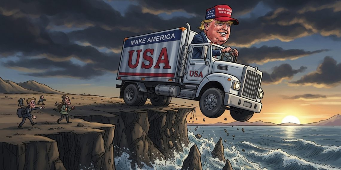 trump | 動區動趨-最具影響力的區塊鏈新聞媒體 川普怒炒勞工統計局長!當「真相」成總統權力玩具,美國經濟正墜入一場盲目風暴