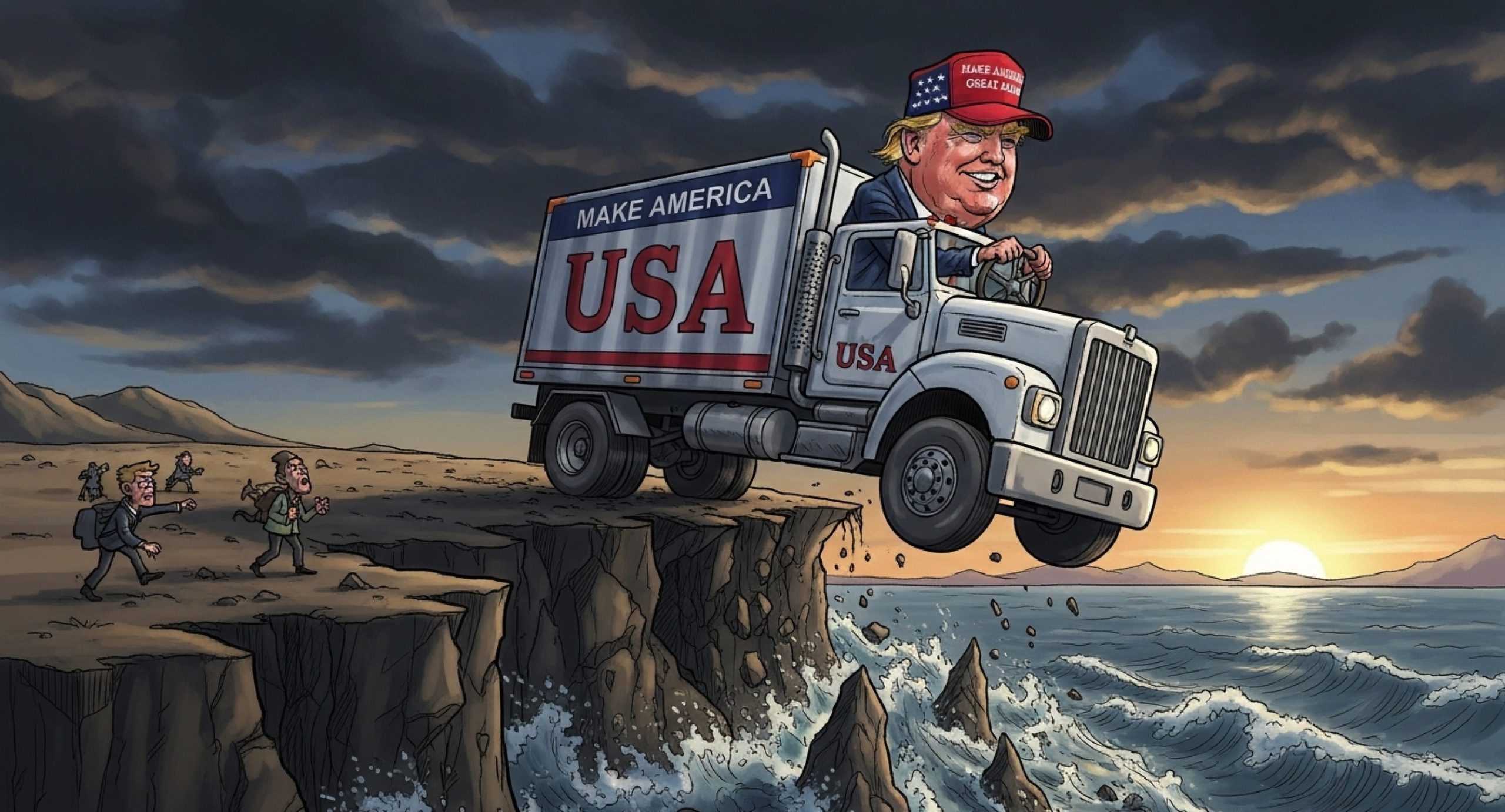 川普怒炒勞工統計局長！當「真相」成總統權力玩具，美國經濟正墜入一場盲目風暴