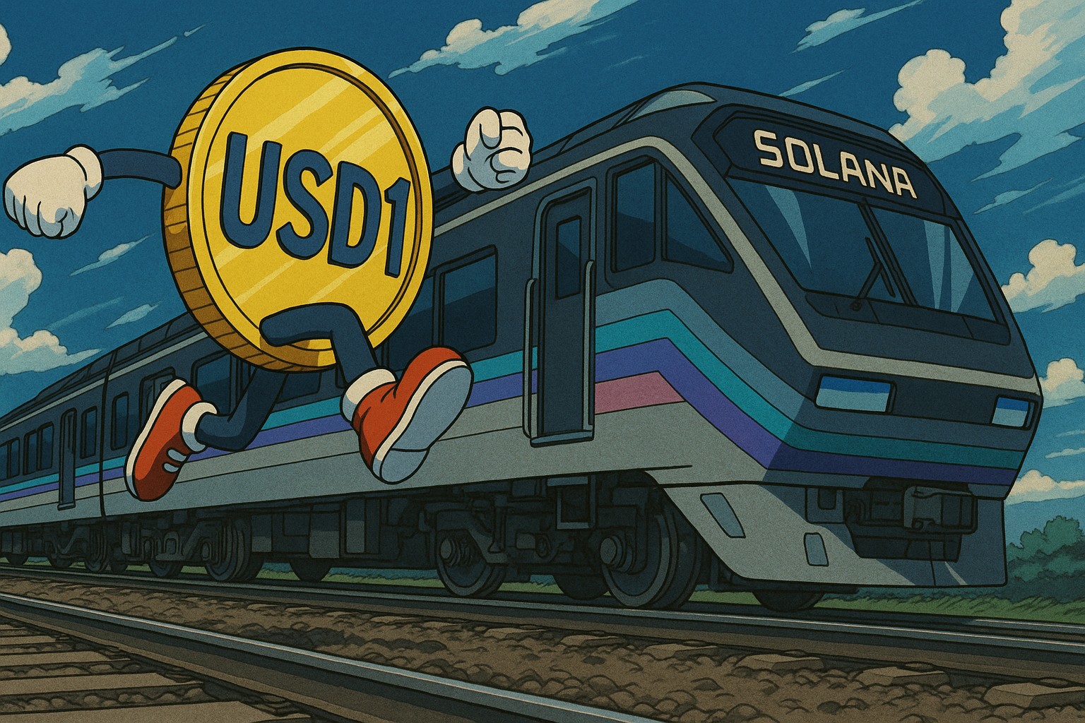 USD1 初次部署 3000 萬枚至 Solana，要與 USDC 正面交鋒？