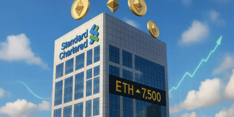 渣打銀行為何喊2025年底以太坊7500美元，2028 年衝2.5 萬鎂？