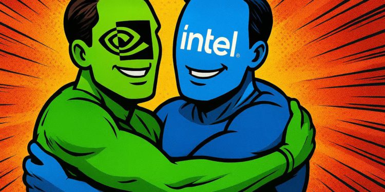 Nvidia宣佈50億美元投資英特爾：共同合作晶片設計，Intel盤前大漲30%