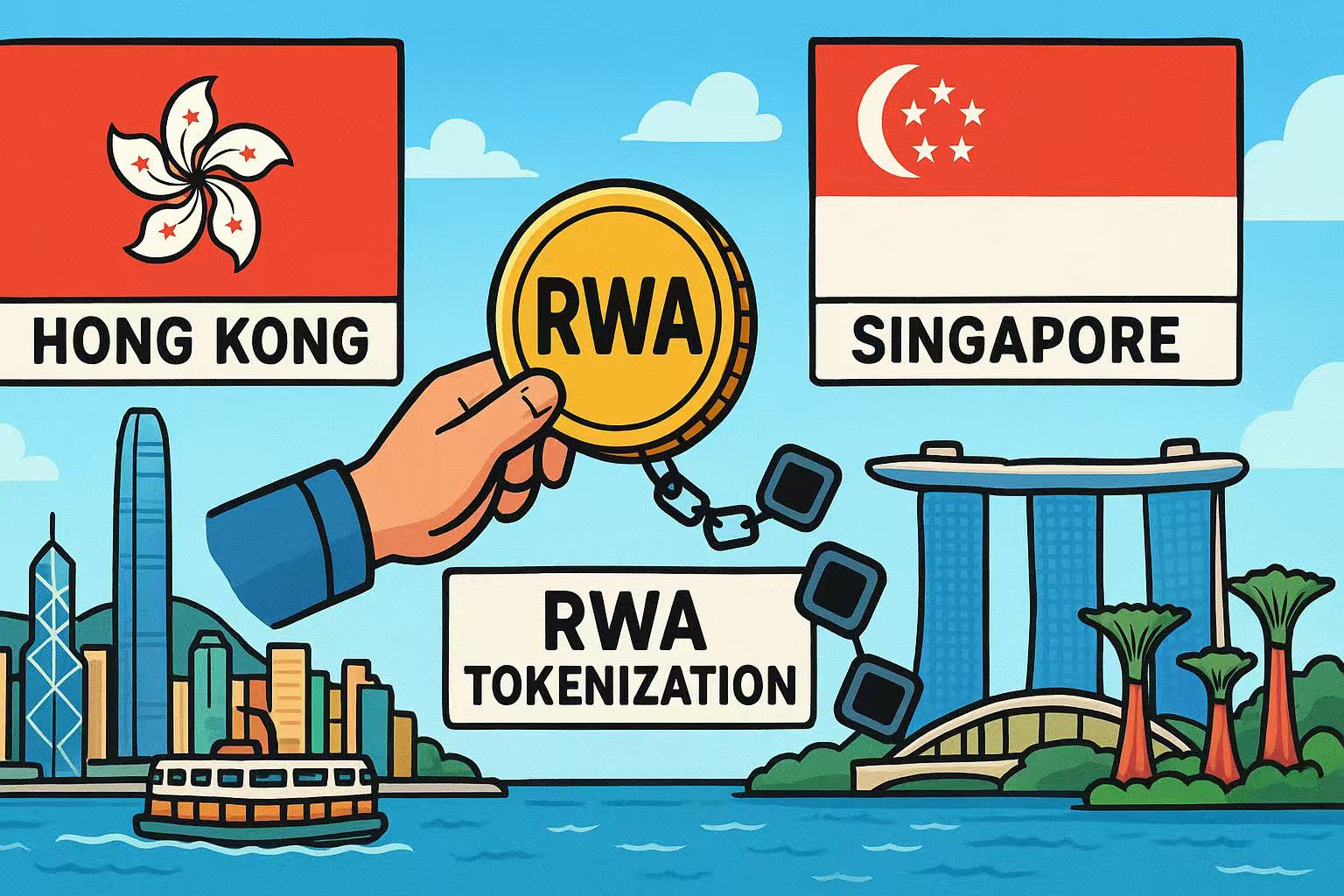 亞洲雙城記：香港與新加坡的RWA 賽道角逐| 動區動趨-最具影響力的區塊鏈新聞媒體