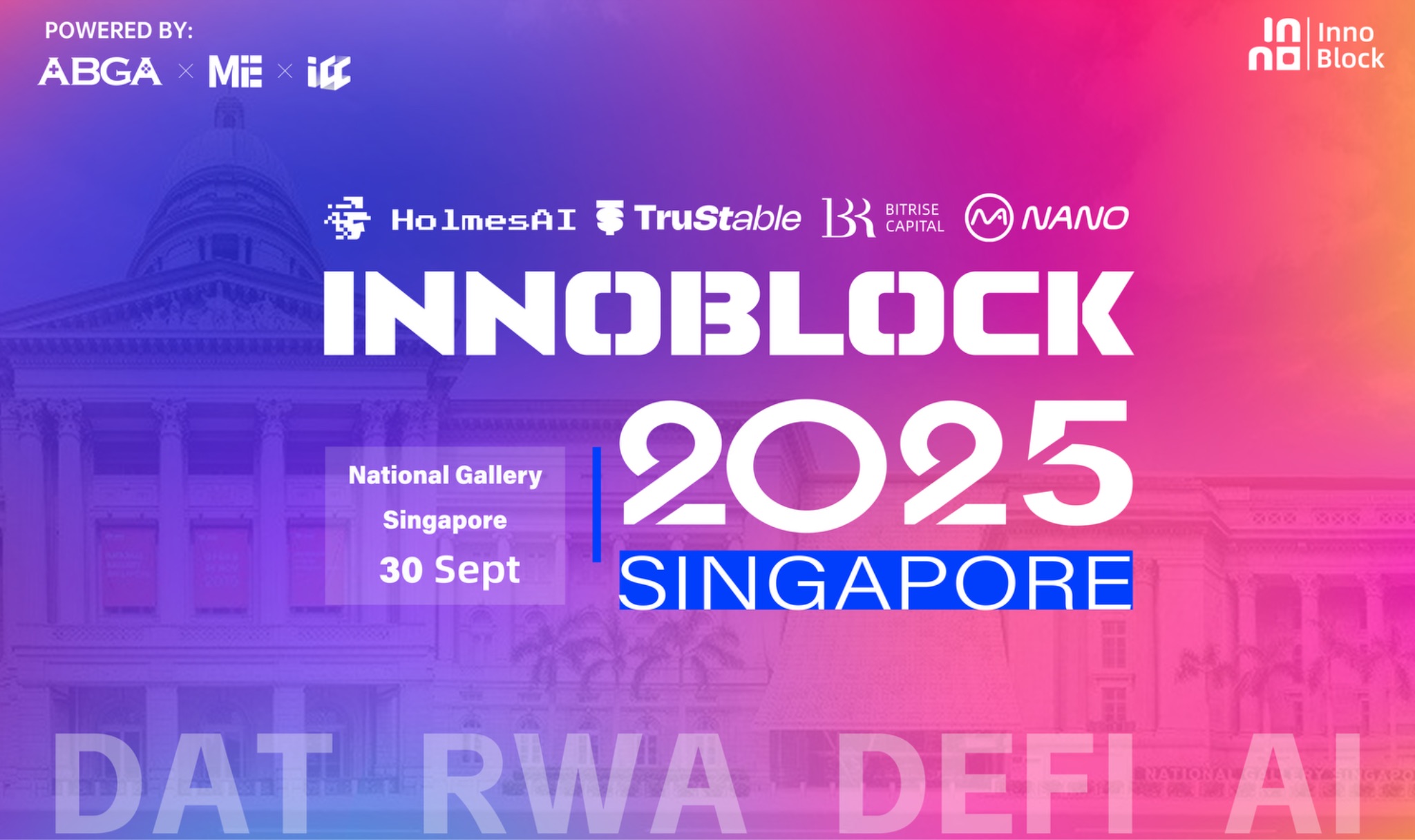 合力擘劃行業新篇：ABGA、ME 與 ICC 攜手舉辦 InnoBlock 2025