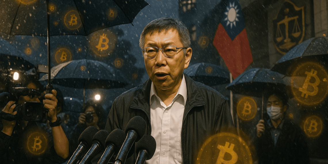 柯文哲走出地檢署澄清「1500比特幣」：根本冤獄，北檢關我一年怎找不到