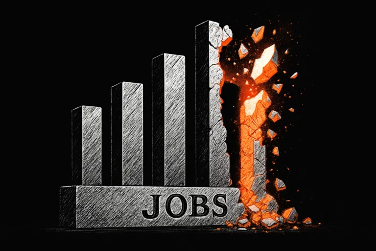 殺！美國非農就業創紀錄下修91.1萬人，比特幣險失守11萬、以太坊跌破4300美元