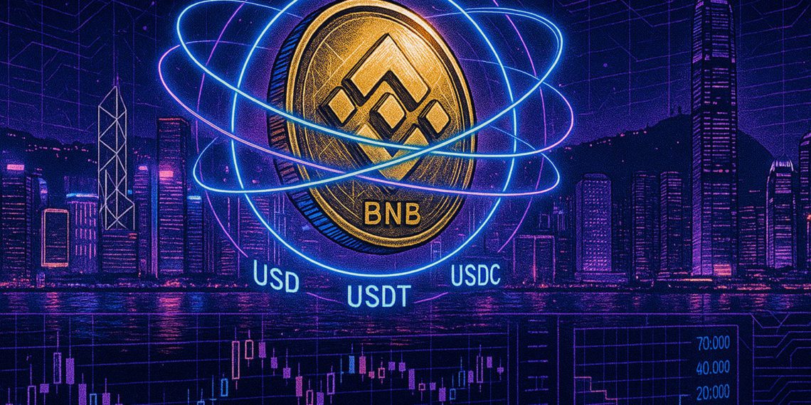 OSL HK 上線 BNB，成為香港首家支援 BNB 的交易所，開放3組交易對面向專業投資人