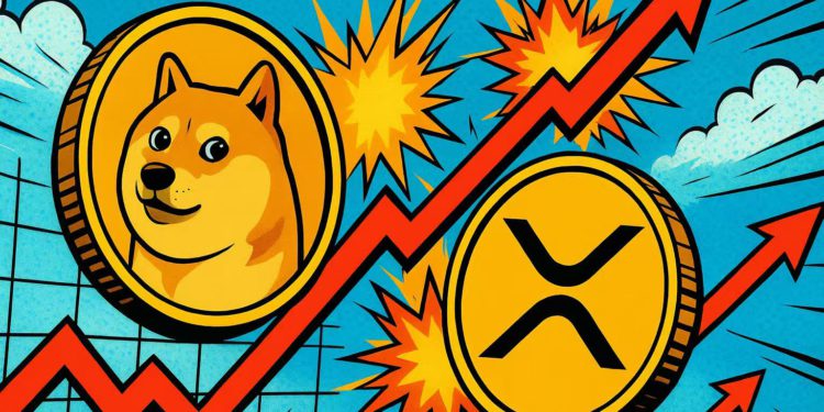 REX-Osprey狗狗幣、瑞波幣現貨ETF上市表現超預期！DOJE交易量1小時達600萬美元、XRPP破2,400萬