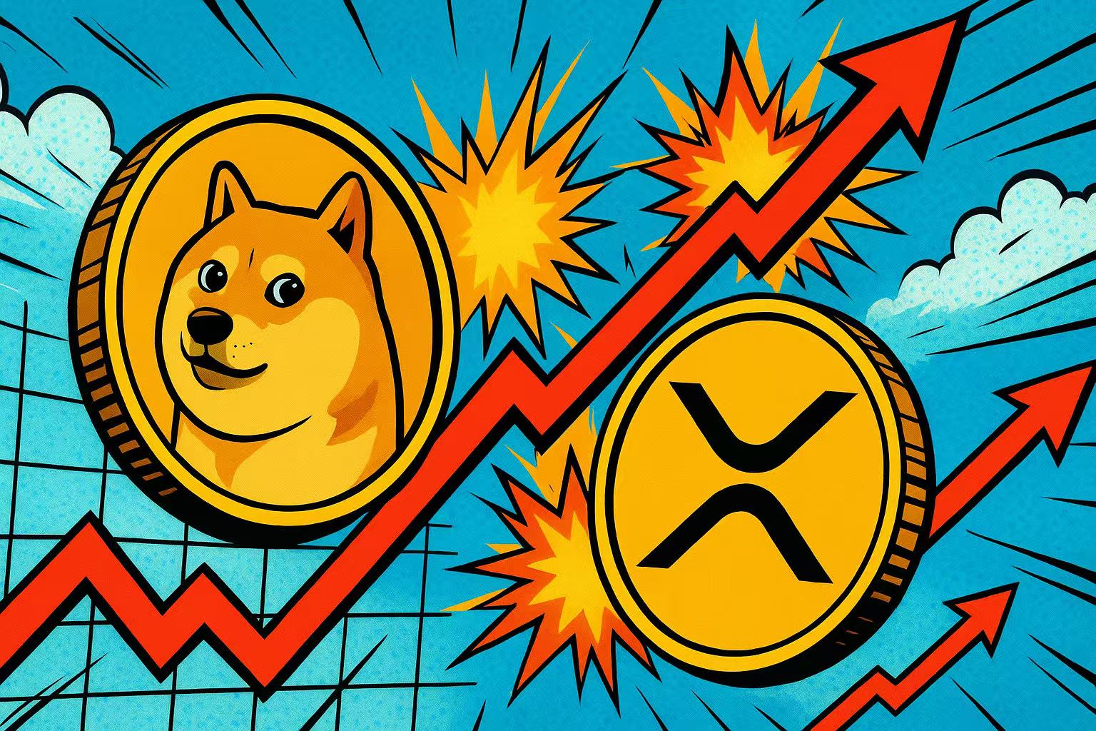 REX-Osprey狗狗幣、瑞波幣現貨ETF上市表現超預期！DOJE交易量1小時達600萬美元、XRPP破2,400萬|  動區動趨-最具影響力的區塊鏈新聞媒體