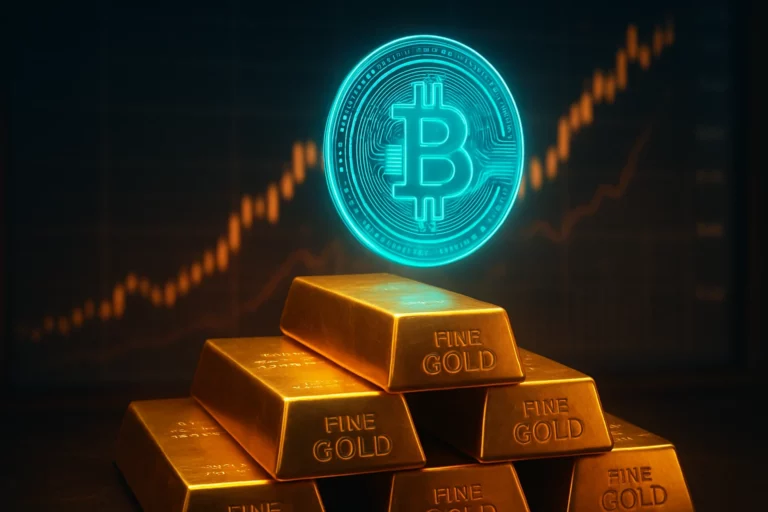 QCP Capital：黃金兌比特幣匯率現BTC築底訊號，Glassnode：BTC盤整結束有望挑戰11.8萬鎂