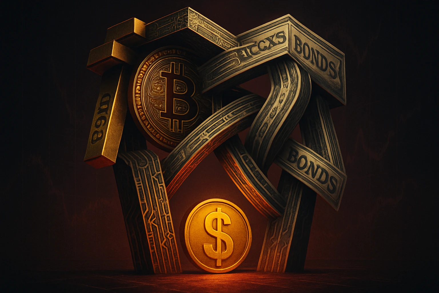 幣、股、債：一個槓桿循環的視角