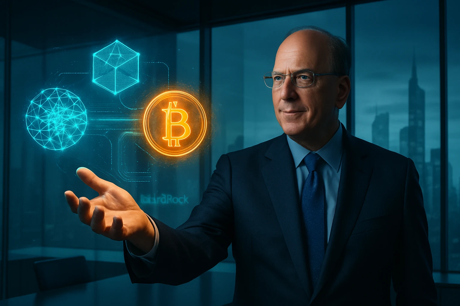 對話貝萊德 CEO Larry Fink：若主動真有效 ETF 不會崛起、AI × 代幣化會是下一個 iShares