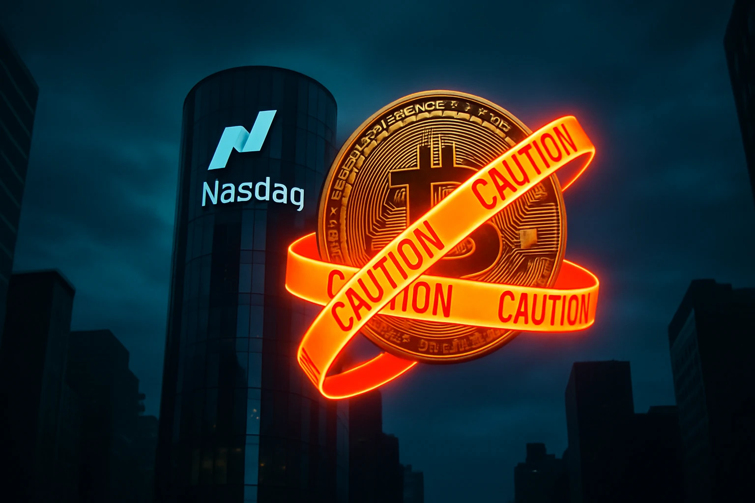 納斯達克給加密概念股下緊箍咒：發新股買幣需股東批准，違者凍結交易