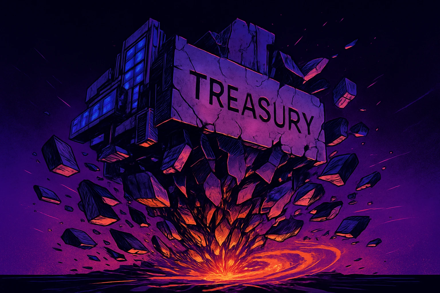 渣打警告DAT數位財庫：敘事走向死亡螺旋，多家mNAV跌破1