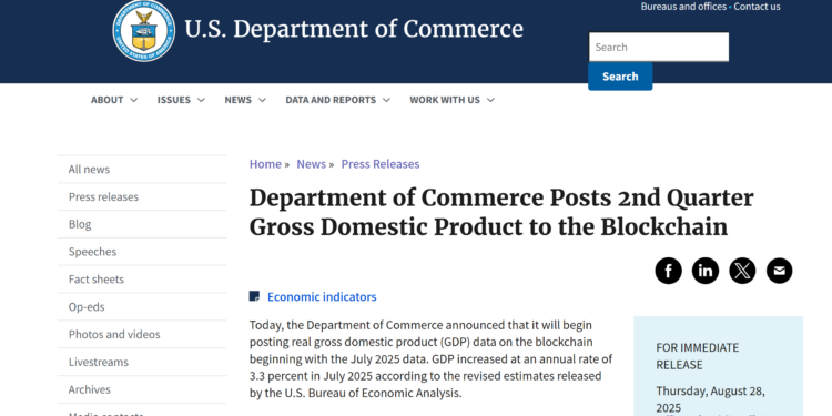 file-1756779569130-1756779572121-ykqon7 | 動區動趨-最具影響力的區塊鏈新聞媒體 美國商務部首次將美 GDP 數據上鏈,波場 TRON 成指定發布公鏈之一